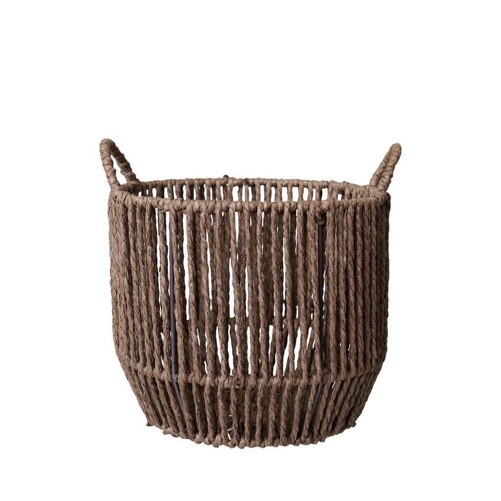 Raffia Korb